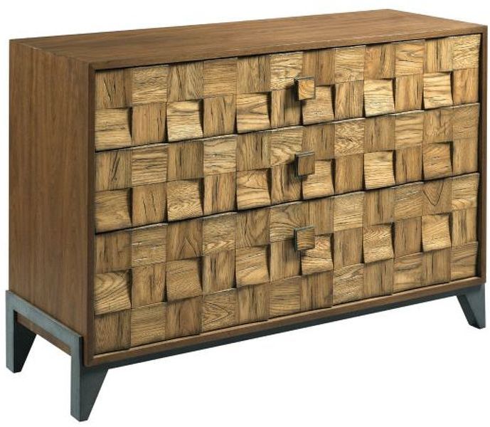 Hammary AD Modern Synergy Brown Pattern Console Table