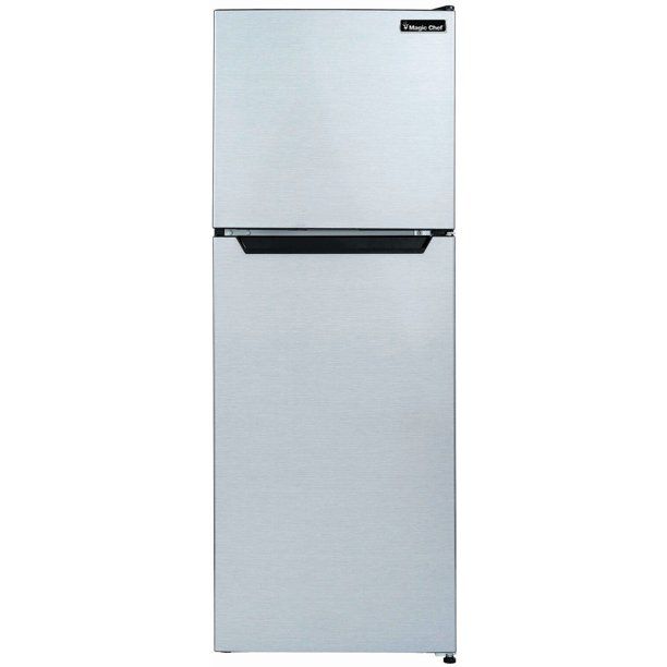 MAGIC CHEF Energy Star Mini All-Refrigerator - Stainless Steel