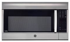 GE Profile™ 1.6 Cu. Ft. Stainless Steel Over the Range Microwave