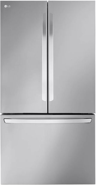 LG 27 Cu. Ft. PrintProof™ Stainless Steel Smart Counter Depth French Door Refrigerator 