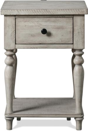 Riverside Furniture Hailey Pebble 1-Drawer Nightstand