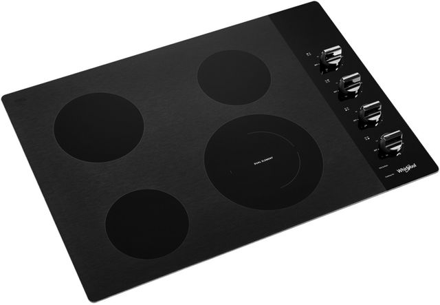 Whirlpool® 30" Stainless Steel Electric Cooktop 5