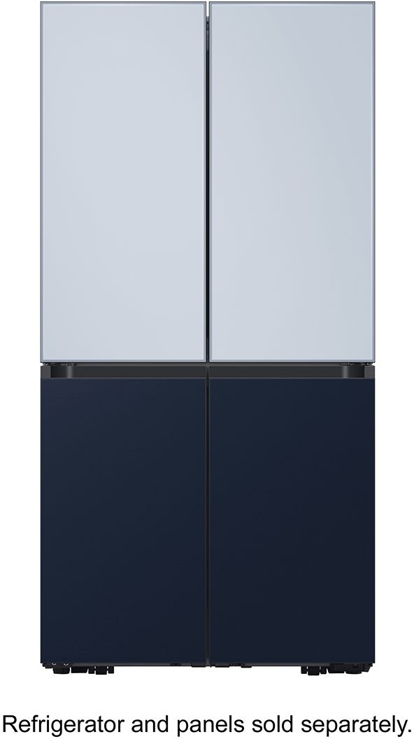 Samsung BESPOKE Sky Blue Glass Refrigerator Top Panel 5