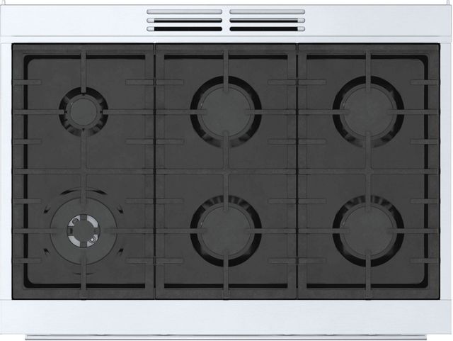Bosch 800 Series 36" Stainless Steel Pro Style Dual Fuel Range 1
