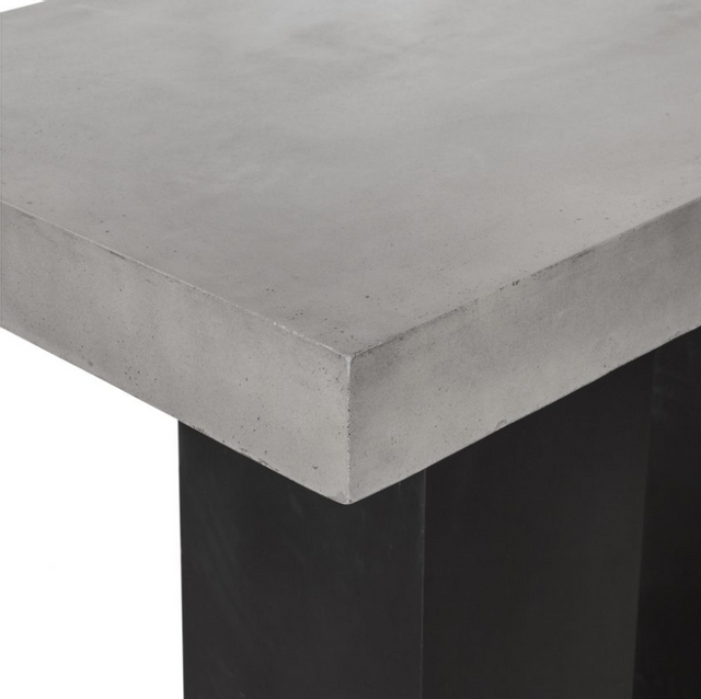 Moe's Home Collections Lithic Gray Outdoor Bar Table 6