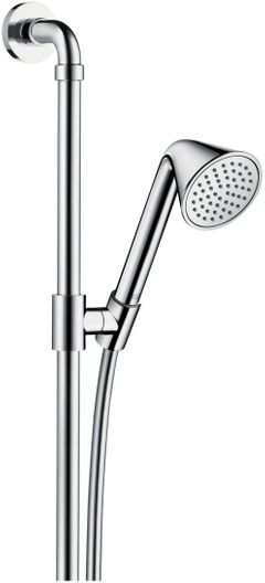 AXOR Showers/Front Chrome Wallbar Set 36" with Handshower 85 1-Jet, 2.5 GPM