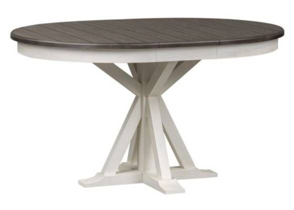 Liberty Allyson Park 5-Piece Two-Tone Pedestal Table Set-1