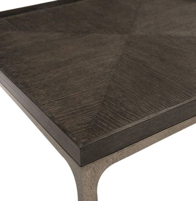 Bernhardt Strata Cerused Charcoal Cocktail Table 1
