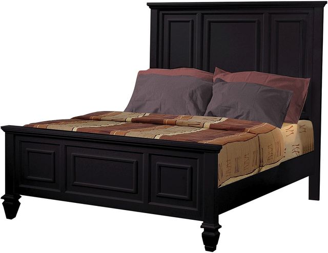 Coaster® Sandy Beach Black Eastern King Panel Bed