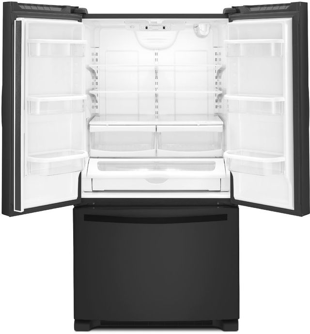 Whirlpool® 25 Cu. Ft. French Door Refrigerator-Black 1