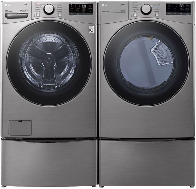 WM3600HVA | DLE3600V - LG Front Load Pair Special With a 4.5 Cu Ft Washer and a 7.4 Cu Ft Electric Dryer-1