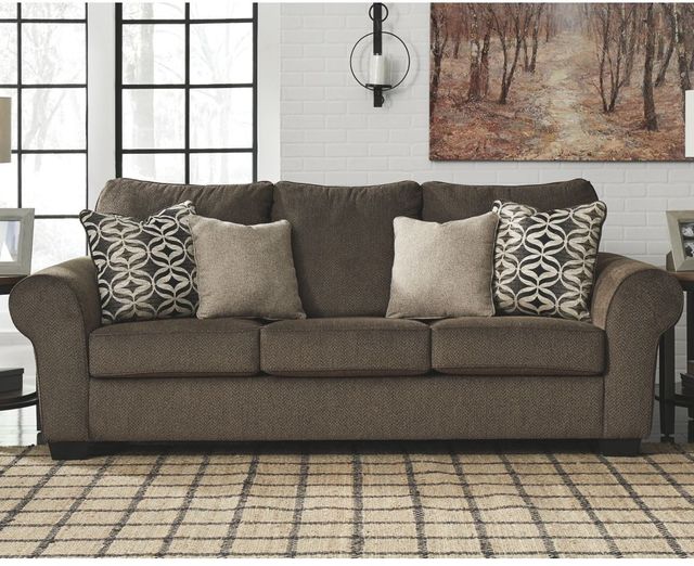 Benchcraft® Nesso Walnut Sofa | Sides Furniture & Bedding | Dora, AL