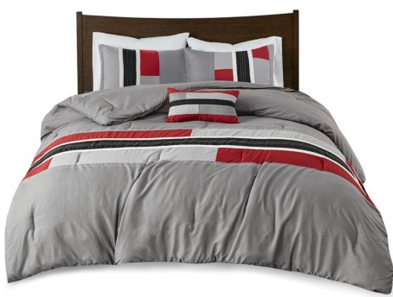 Mi Zone - Pipeline Comforter Set - Full/Queen - Navy