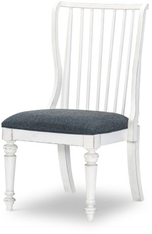 Legacy Classic Cottage Park White Slat Back Side Chair