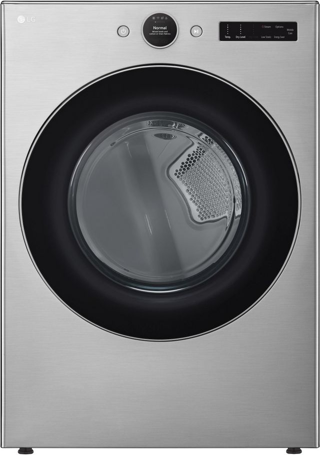 LG 7.4 Cu. Ft. White Front Load Gas Dryer 8