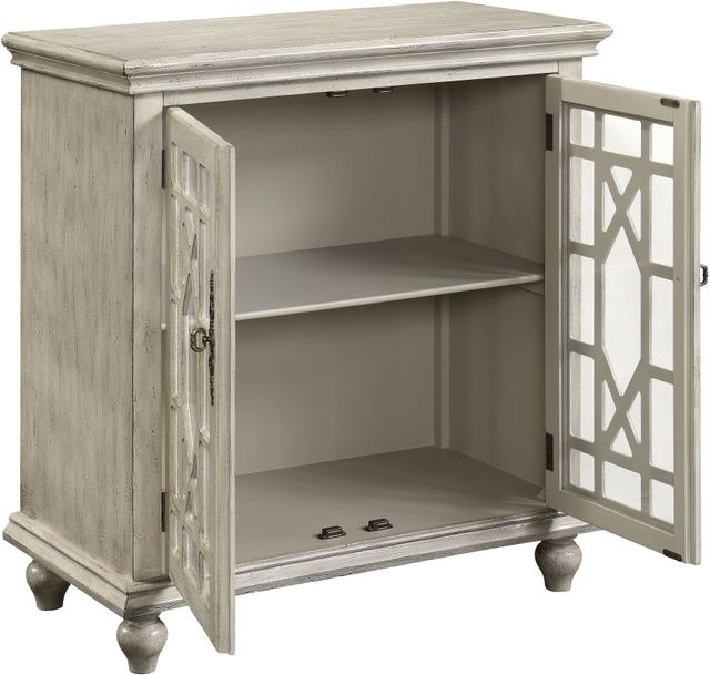 Accents by Andy Stein™ Millstone Texture Ivory Cabinet-2