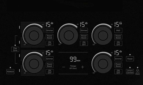 Dacor® Transitional Style Collection 36" Black Frame Induction Cooktop 1