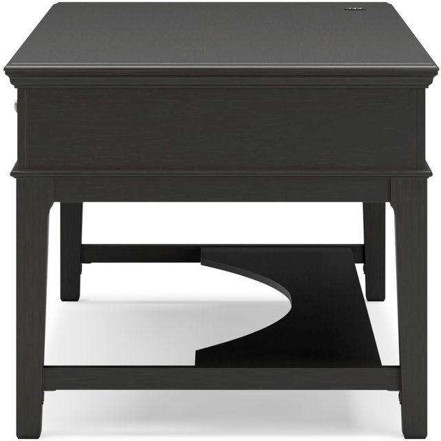 Signature Design by Ashley® Beckincreek Vintage Black Home Office Storage Leg Desk 5