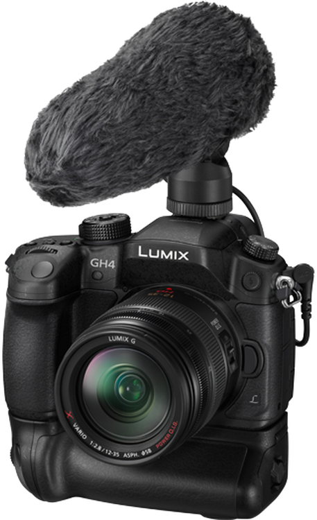 Panasonic® LUMIX GH4 Professional 4K Mirrorless Interchangeable Lens Camera Body 4
