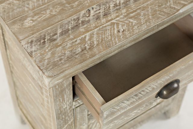Jofran Inc. Artisan's Craft Washed Gray Accent Table 9