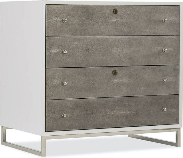 Hooker® Furniture Sophisticated Contemporary Gray/White File Cabinet 