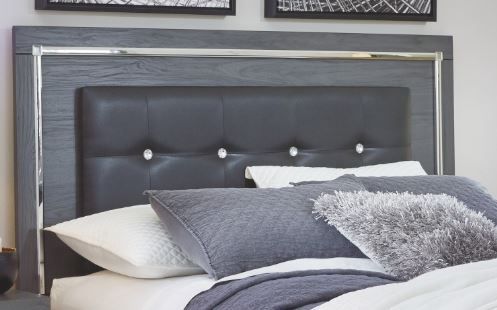 Tête de lit à panneaux Lodonna en tissu gris Signature Design by Ashley® 0