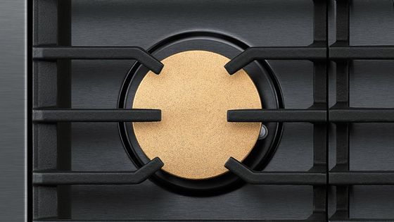 Dacor® Contemporary 36" Graphite Stainless Steel Natural Gas Cooktop-1
