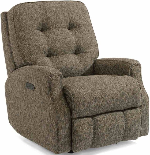 Flexsteel® Devon Power Rocking Recliner with Power Headrest | Wood's ...