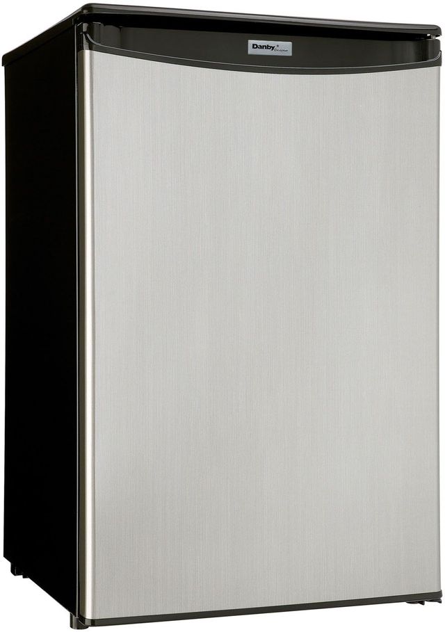 Danby® Designer Series 4.4 Cu. Ft. Black Stainless Steel Compact Refrigerator
