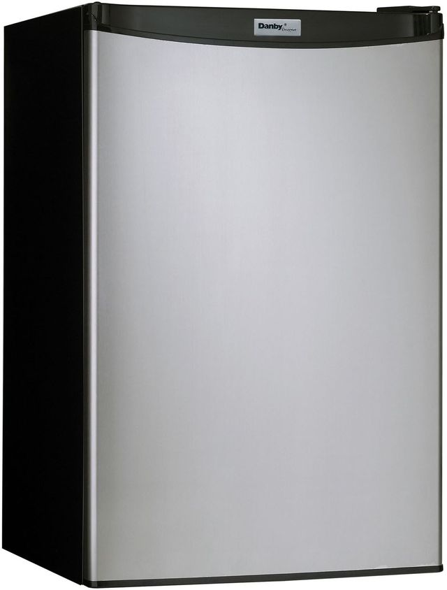 Danby® Designer Series 4.4 Cu. Ft. Stainless Steel Compact Refrigerator 0