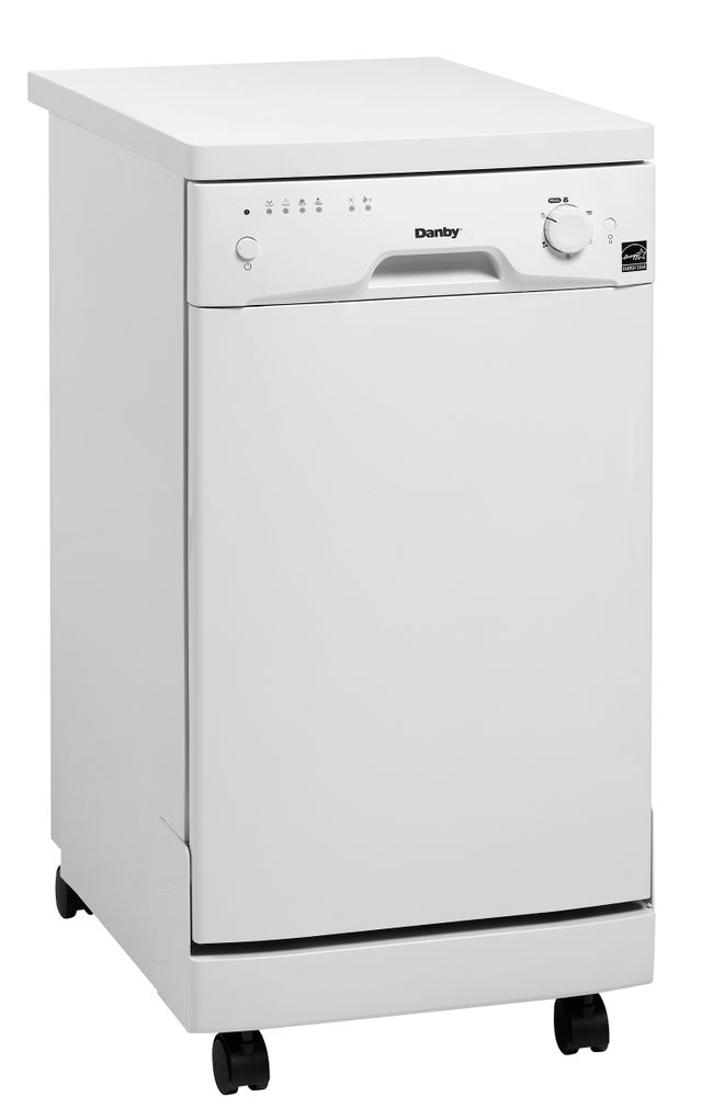 Danby® Designer 18" Portable Dishwasher-White 1