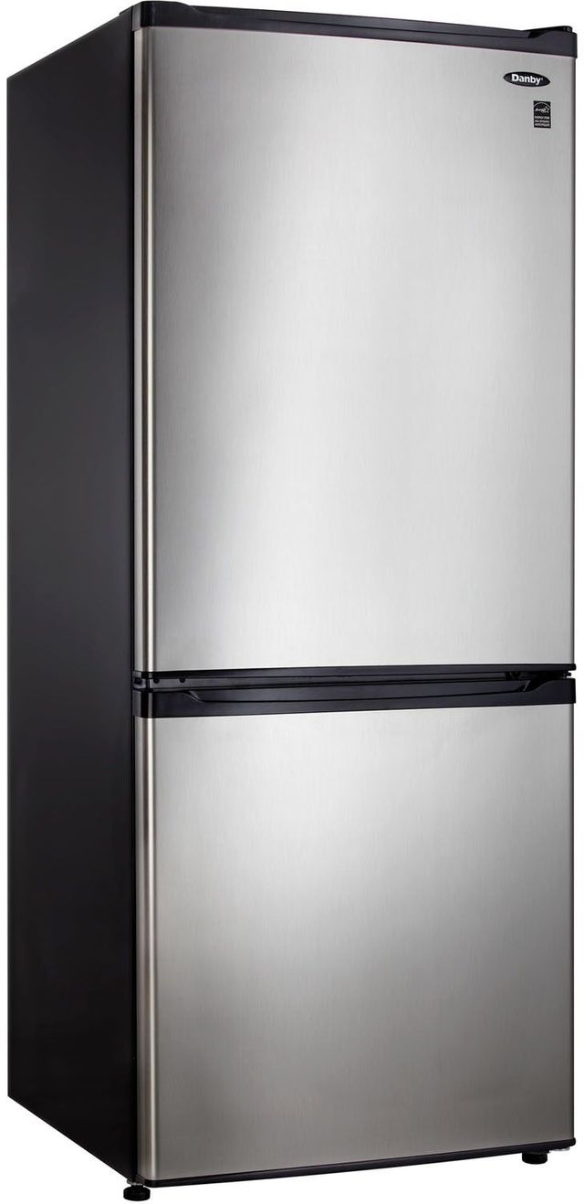 Danby® 9.2 Cu. Ft. Stainless Steel Bottom Freezer Refrigerator-3