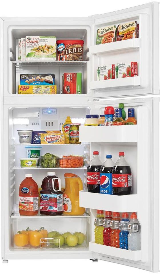 Danby® 10.0 Cu. Ft. Top Freezer Refrigerator-White 11