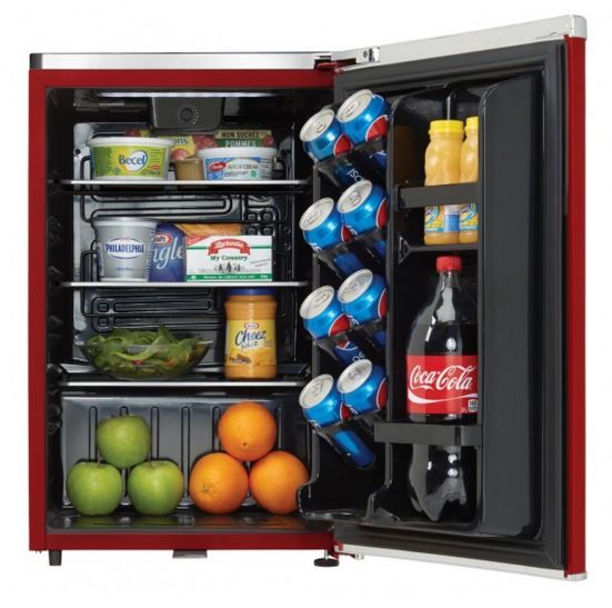 Danby® 2.6 Cu. Ft. Red Compact Refrigerator 1