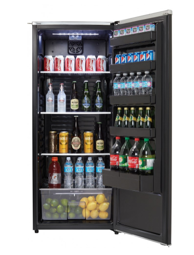 Danby® 11 Cu. Ft. Apartment Size Refrigerator-Midnight Metallic Black 3