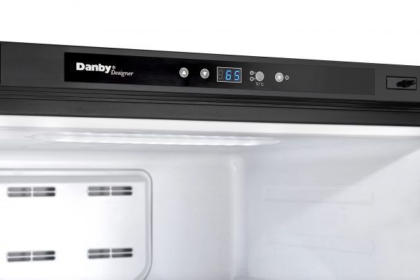 Danby® Designer 17 Cu. Ft. All Refrigerator-Black with Stainless 3