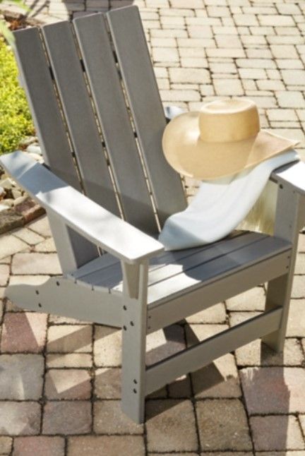 Breeze Adirondack Chair (Grey) 5