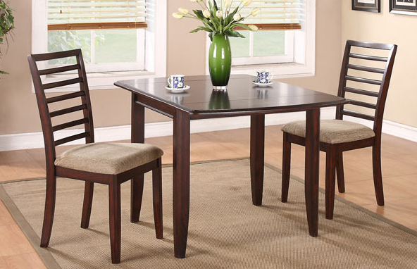 Winners Only® Home Dining Brownstone Leg Table with Drop Leaves 0