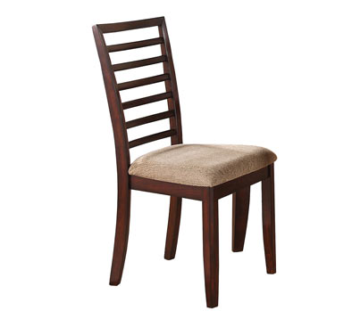 Winners Only® Home Dining Brownstone Ladder Back Side Chair 0