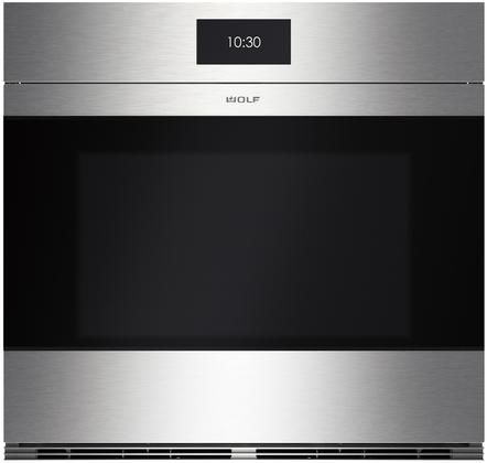 Wolf® M Series Contemporary 30" Stainless Steel Electric Built in Single Oven 0