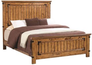 Coaster® Brenner Rustic Honey Queen Panel Bed