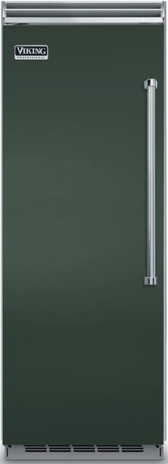 Viking® 5 Series 30 in. 17.8 Cu. Ft. Blackforest Green Column Refrigerator