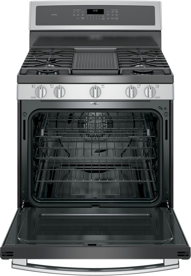 GE® Profile™ Series 30" Stainless Steel Free Standing Gas Convection Range 3