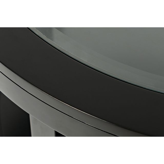 Jofran Urban Icon Round Castered Cocktail Table-2