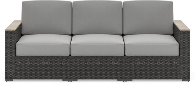 homestyles® Boca Raton Brown 3-Seat Sofa-1