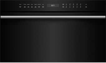 Wolf® M Series 30" Black Contemporary Electric Speed Oven