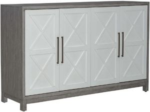 Liberty Palmetto Heights Two-Tone Shell White/Driftwood Accent Buffet