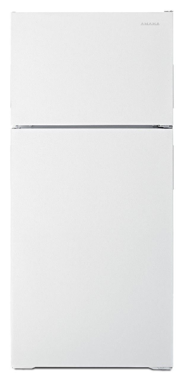 Réfrigérateur à congélateur supérieur de 30 po Amana® de 18.2 pi³ - Blanc