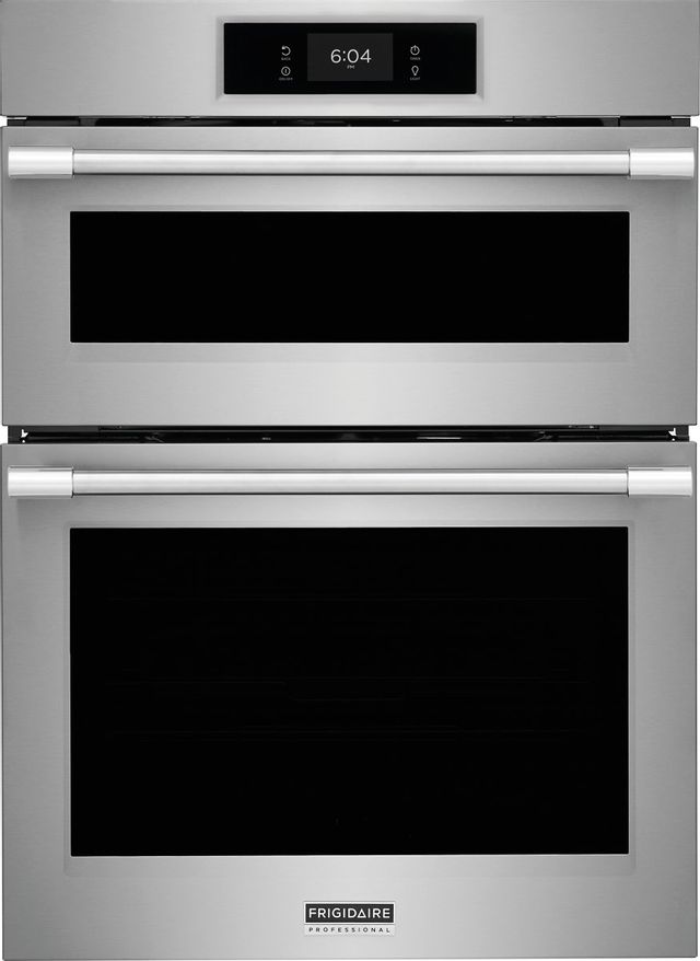 Frigidaire Professional® 30'' Smudge-Proof® Stainless Steel Oven/Microwave Combination Electric Wall Oven