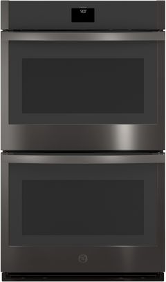 GE® 30" Black Stainless Steel Electric Double Oven Built In